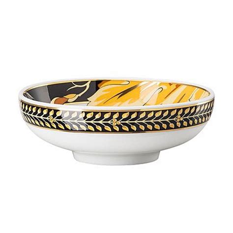 müslischale vanity asia versace by rosenthal|rosenthal Versace black.